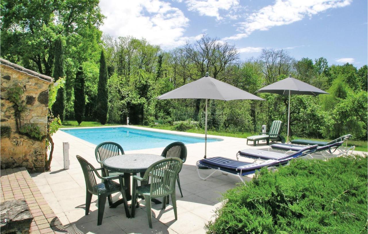 Stunning home in Monpazier with 4 Bedrooms, WiFi&Outdoor swimming pool Buitenkant foto